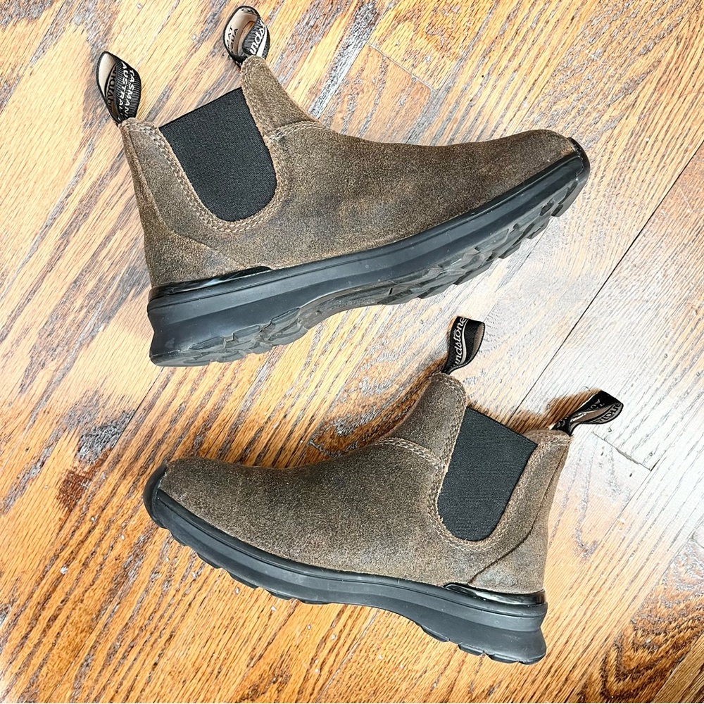 Blundstone #2144 active Chelsea boots in brown suede uppers - Picture 2 of 13